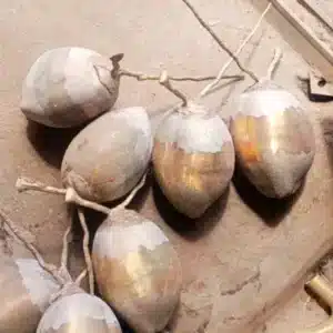 Handcrafted Bronze Coconut