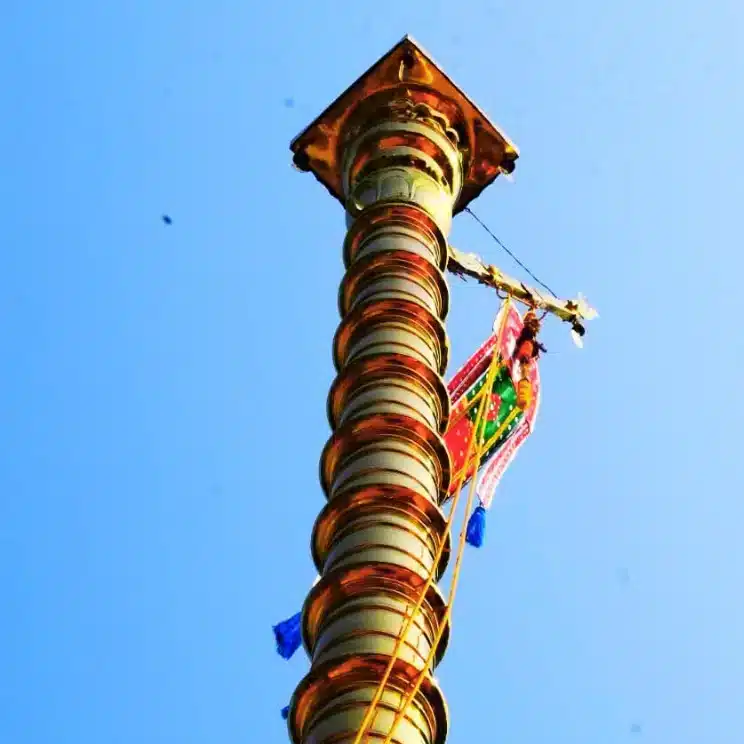 Kodimaram for Temple - Kerala Metal Art