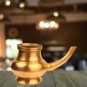 Traditional Brass Kindi for Pooja