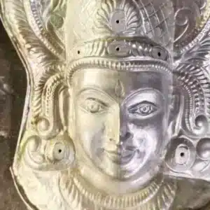 White Metal Varalakshmi Amman